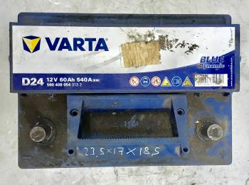 Аккумулятор автомобильный Varta Blue Dynamic D24 12V 60Ач 540а Citroen Berlingo(FIRST) (M59) 2002-2012 5604080543132
