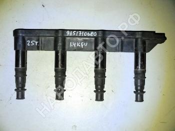 Рампа (кассета) катушек зажигания 1.4i 16V KFU (ET3J4) Peugeot 207 2006-2013 9651710680 597085