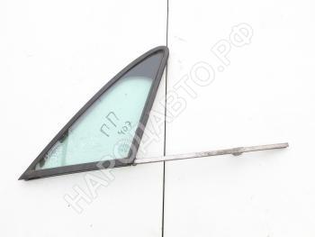 Стекло двери передней правой (форточка) Peugeot 407 2004-2010 9202G1 43R00049 DOT24AS2M25