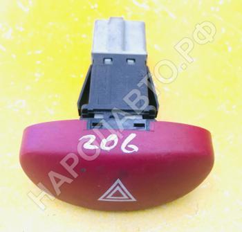 Кнопка аварийной сигнализации Peugeot 206 1998-2012 6554L1 655422