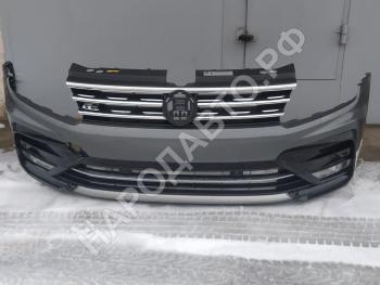 Бампер передний R LINE Volkswagen Tiguan 2016> 