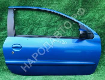 Дверь передняя правая Peugeot 206 1998-2012 9004K6