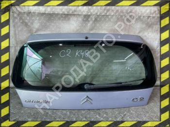 Дверь багажника со стеклом Citroen C2 2003-2008 8701S2 9637158780