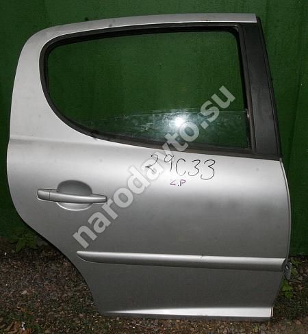 Дверь задняя правая Peugeot 207 2006-2013 9008S6