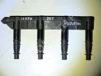 Рампа (кассета) катушек зажигания 1.4i 16V KFU (ET3J4) Peugeot 307 2001-2008 9651710680 597085