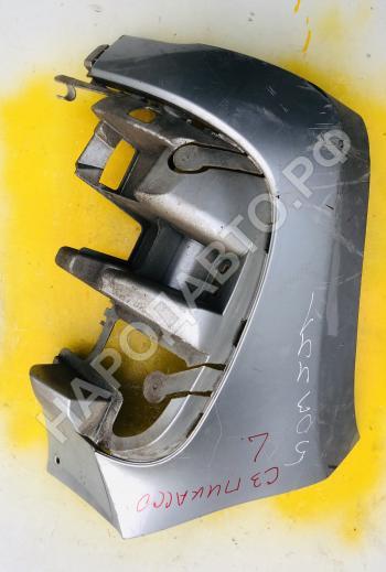 Торцевые части бампера левая Citroen C3 Picasso 2008-2017 
